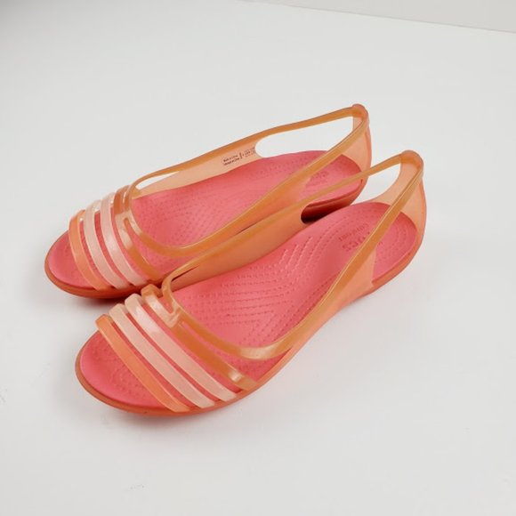 isabella crocs sandals